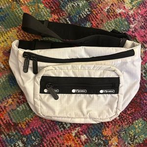 Lesportsac White Fanny Pack